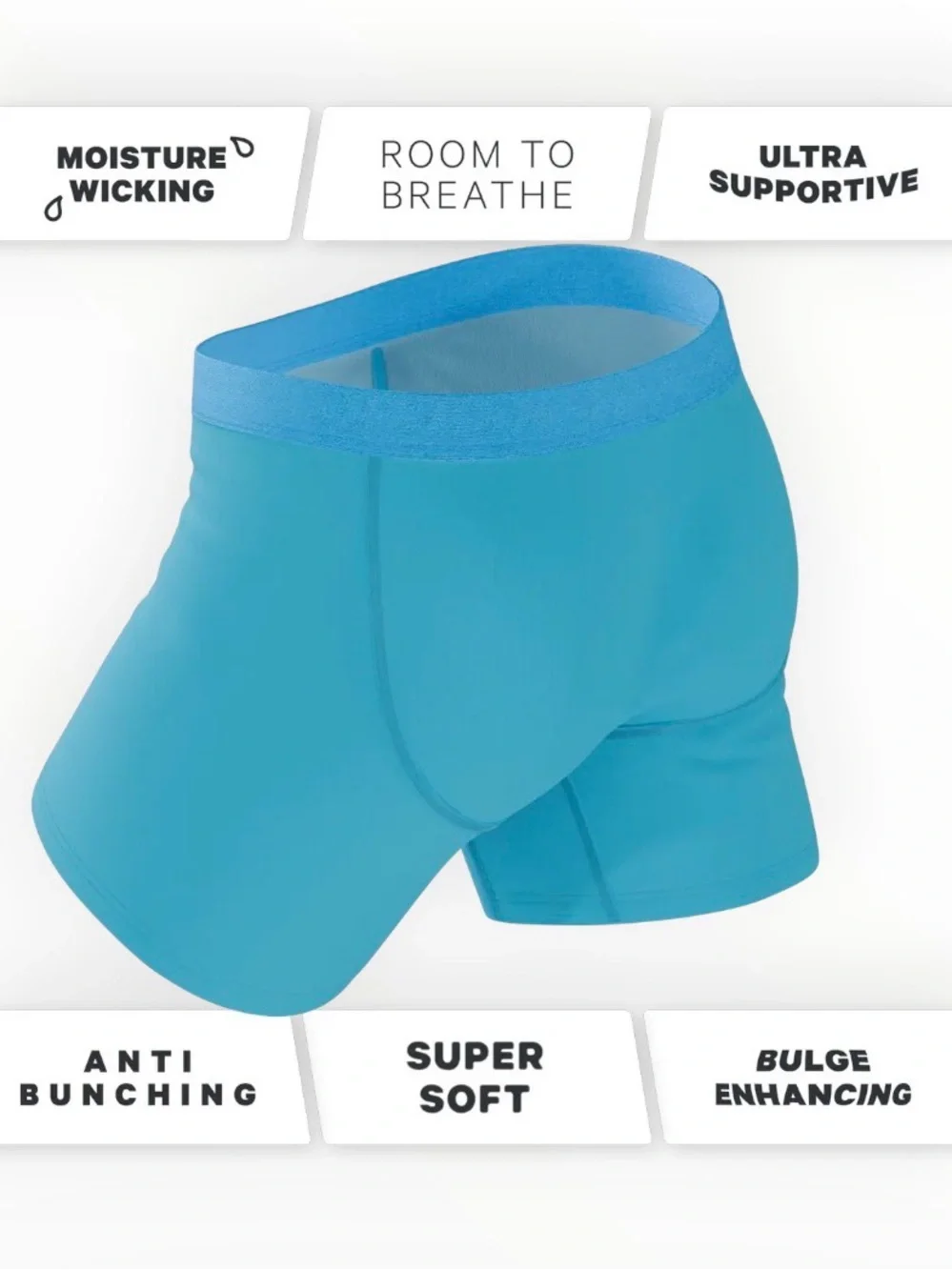 Shinesty “The Beach Please” Ball Hammock Boxer Briefs Men’s L  NWT